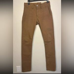 RGT Rogue Khaki Officer Trouser Slim Tapered Pant Size 27x34 Originally195 30x34